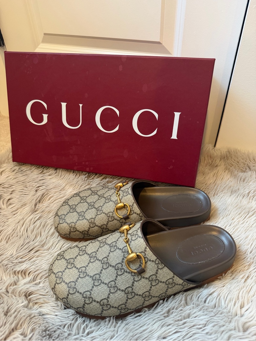 Authentic Gucci Horsebit Mules